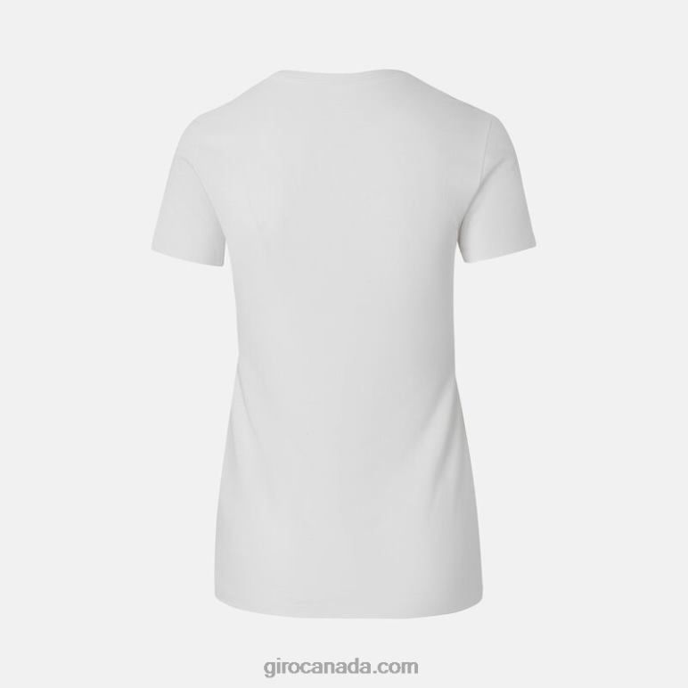 Giro White Alps Women Tech Tee - Short Sleeve 46F4N1359
