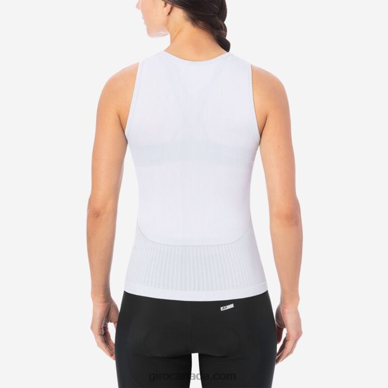 Giro White Women Chrono Sleeveless Base Layer 46F4N1241