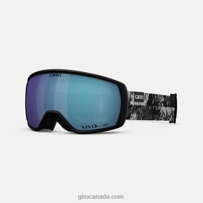 Giro Black/White Data Mosh Women Facet Goggle 46F4N1243