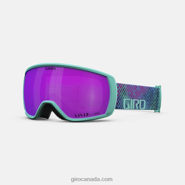 Giro Screaming Teal Chroma Dot Women Facet Goggle 46F4N1244