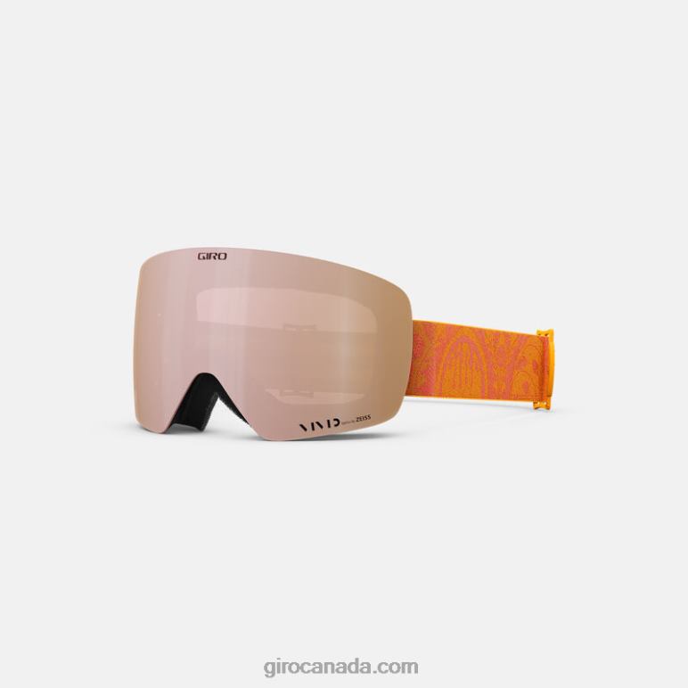 Giro Tiger Lily/Monarch Orange Filmore Sun Women Contour Rs Goggle 46F4N301
