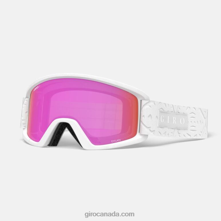 Giro White Flake Women Dylan Goggle 46F4N1177