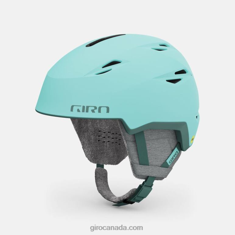 Giro Matte Glaze Blue/Grey Green Women Envi Spherical Helmet 46F4N1146