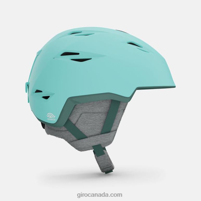 Giro Matte Glaze Blue/Grey Green Women Envi Spherical Helmet 46F4N1146