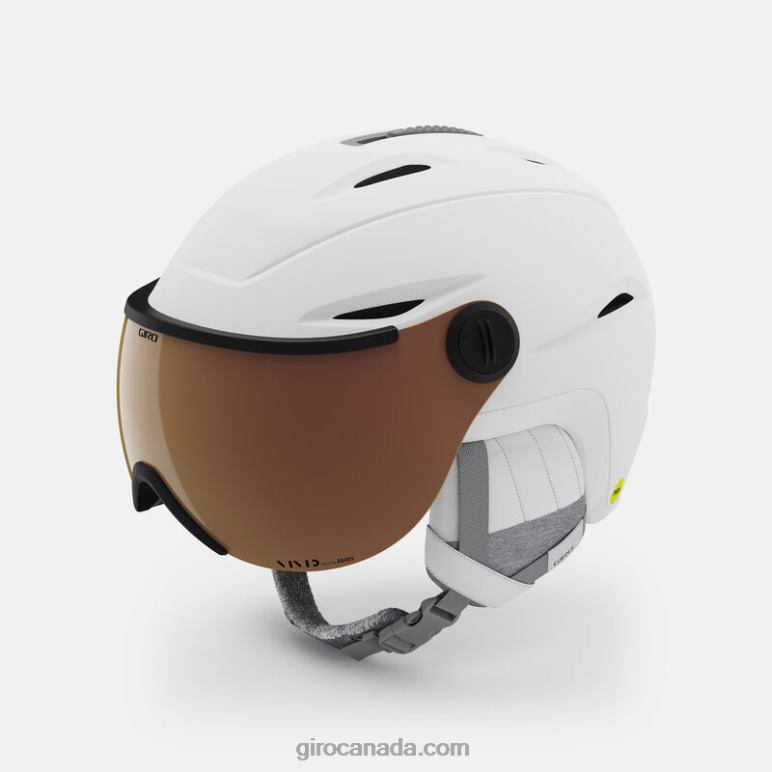 Giro Matte White Women Essence Mips Vivid Helmet 46F4N1178
