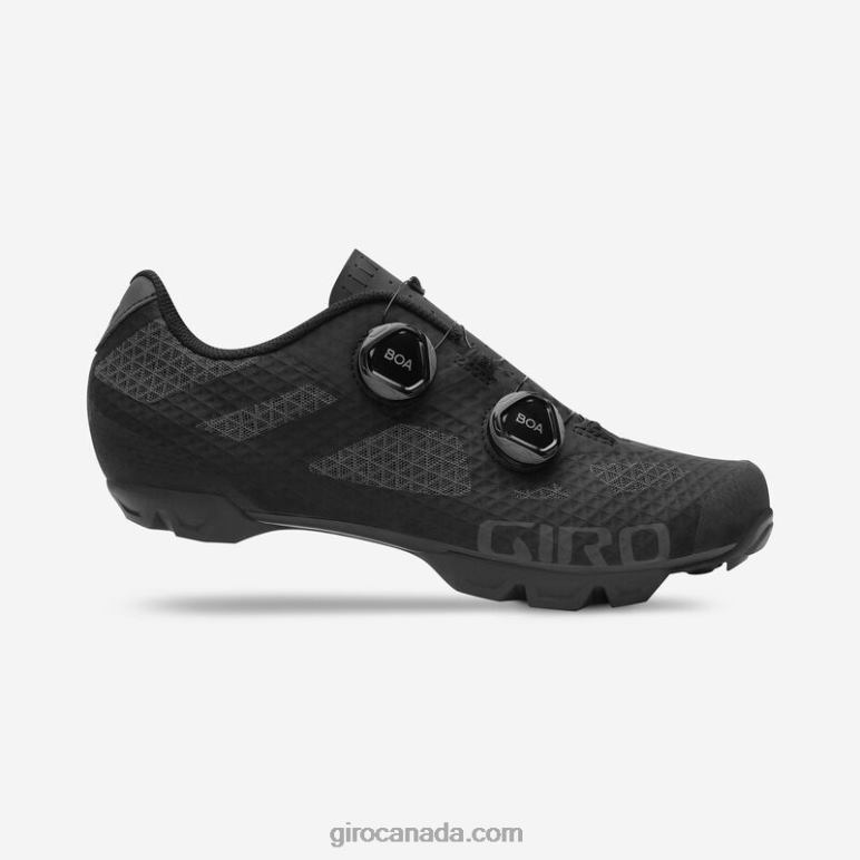 Giro Black/Dark Shadow-23 Women Sector Shoe 46F4N592
