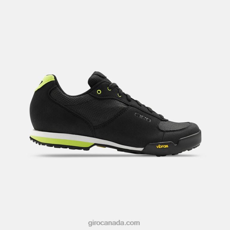 Giro Black/Wild Lime Women Petra Vr Shoe 46F4N826