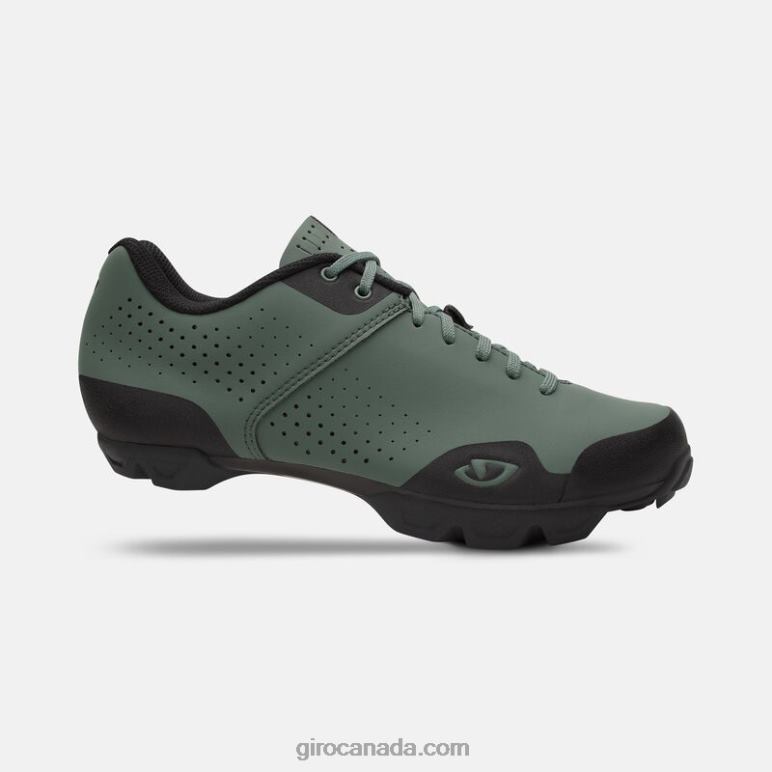 Giro Grey Green Women Manta Lace Shoe 46F4N1187