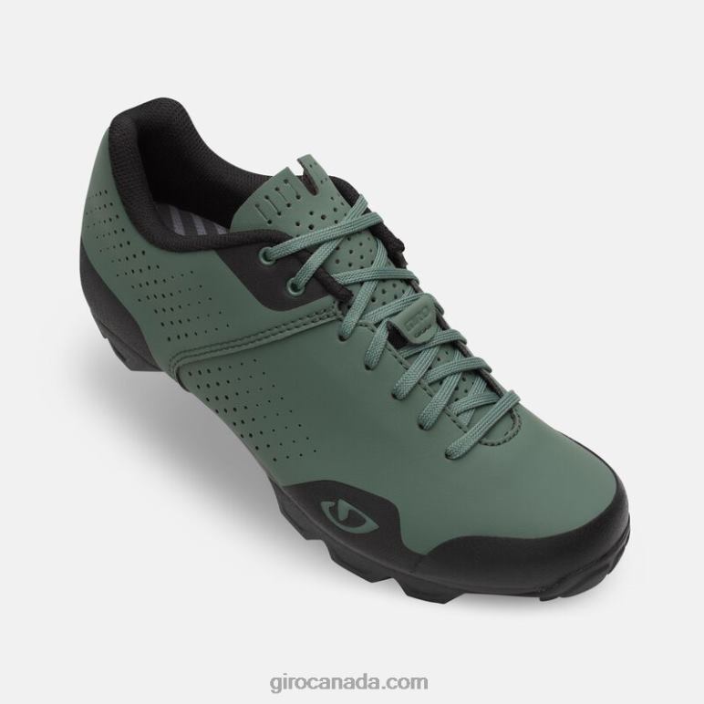 Giro Grey Green Women Manta Lace Shoe 46F4N1187