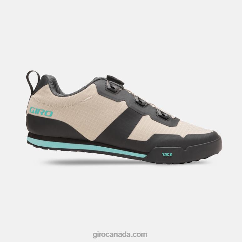 Giro Sandstone/Screaming Teal Women Tracker Shoe 46F4N1127