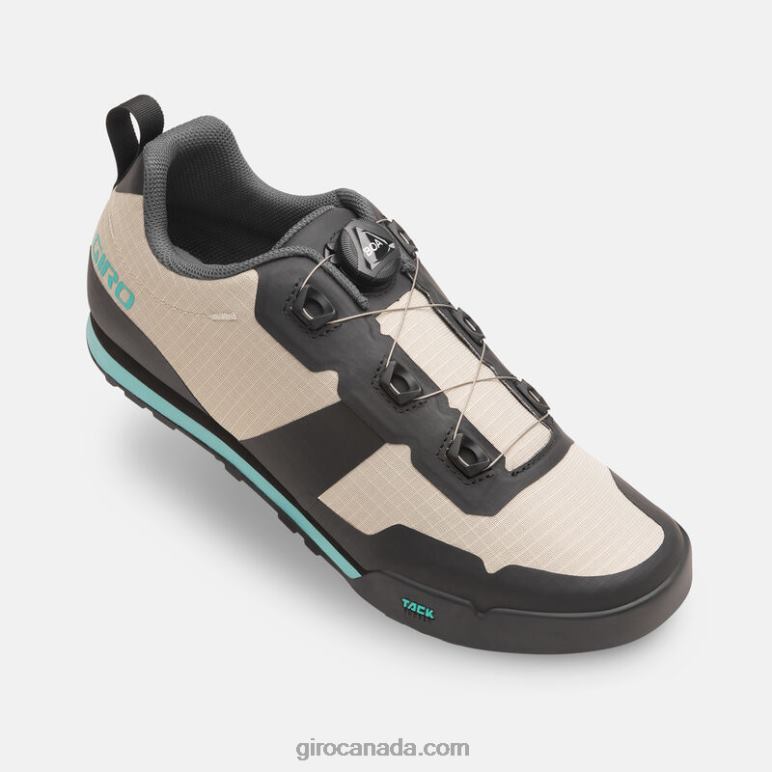 Giro Sandstone/Screaming Teal Women Tracker Shoe 46F4N1127
