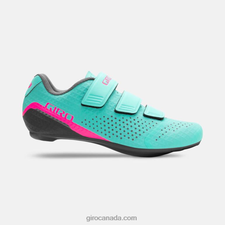 Giro Screaming Teal/Neon Pink Women Stylus Shoe 46F4N1190