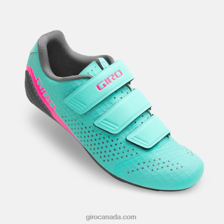 Giro Screaming Teal/Neon Pink Women Stylus Shoe 46F4N1190
