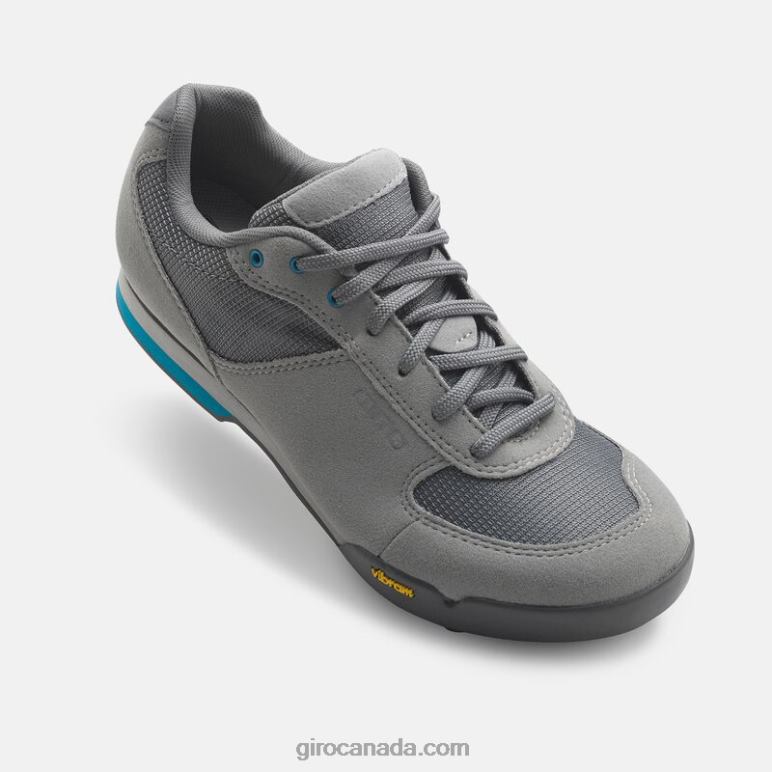 Giro Titanium/Blue Jewel Women Petra Vr Shoe 46F4N1327