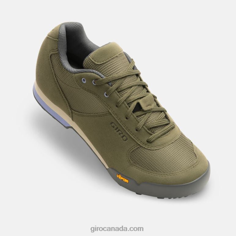 Giro Trail Green/Lavender Grey Women Petra Vr Shoe 46F4N1328