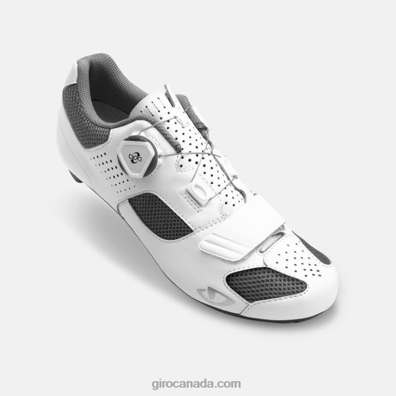 Giro White/Silver Women Espada Boa Shoe 46F4N1365